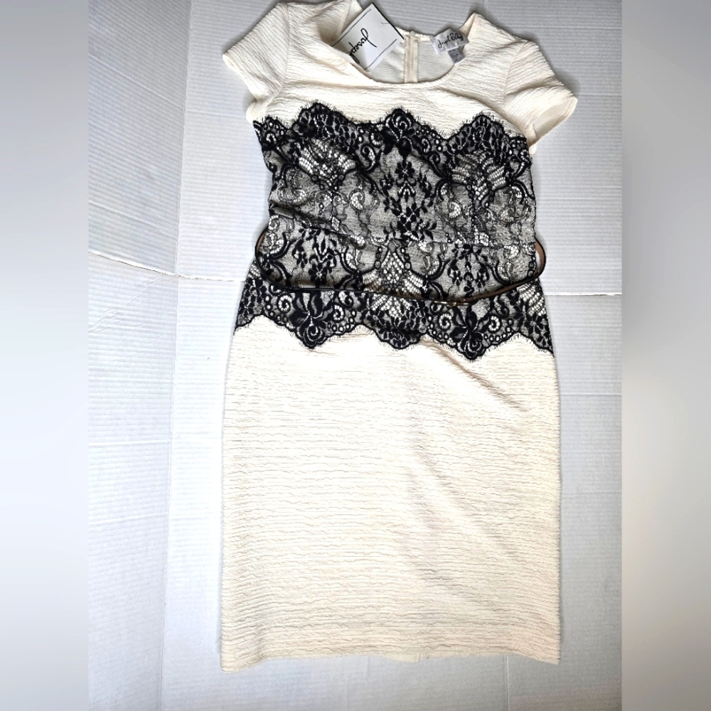 Joseph Ribkoff NWT Lace Stretch Dress - Picture 1 of 4